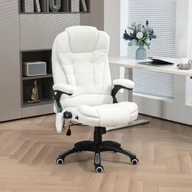 Vinsetto Bürostuhl Weiß
