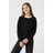 NAME IT Nkfvalane LS KNIT CARD Noos, Black, 134/140 cm - 134-140