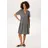 Aniston CASUAL Sommerkleid Schwarz/Weiß 44