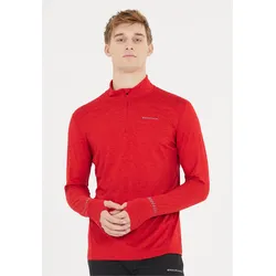 Funktionsshirt ENDURANCE "TUNE XQL", Herren, Gr. S, rot, 88% Polyester, 12% Elasthan, meliert, sportlich, normal, ohne Ausschnitt, Langarm, Shirts, mit QUICK DRY-Technologie