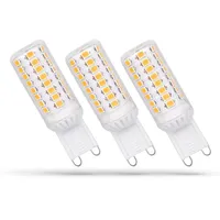 Spectrum LED Leuchtmittel Stiftsockellampe 4W G9 klar 380lm warmweiß