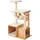 Nobby Ligno Kratzbaum 60 x 40 x 108 cm cream