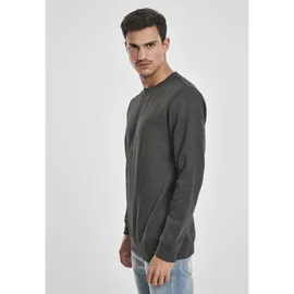 URBAN CLASSICS Basic Terry Crew T-Shirt marron foncé S