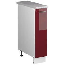 Vicco Apothekerschrank Fame-Line 20 x 60 x 82 cm Bordeaux/Weiß