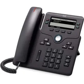 Cisco 6851 - VoIP-Telefon - SIP, SRTP, Telefon, Schwarz