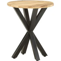vidaXL Beistelltisch : Größe - 48x48x56 cm, Material - Mango Massivholz