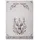 Clayre & Eef Geschirrtuch 50x70 cm Beige Baumwolle Hirsch Küchentuch