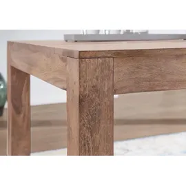 FineBuy Esszimmertisch 120 x 76 x 60 cm braun