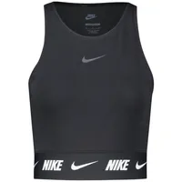 Nike Damen Shirt W NSW CROP TAPE Top Black L