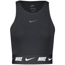 Nike Damen Shirt W NSW CROP TAPE Top Black L