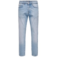 ONLY & SONS Jeans 'Yoke Lb 9684' - Blau,Weiß - 33,33/33