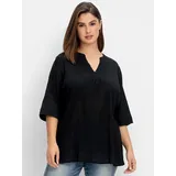 sheego Tunika in schwarz | Gr.: 48