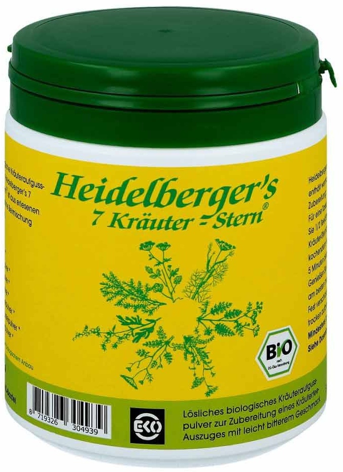 Bio Heidelbergers 7 Kräuter Stern Tee