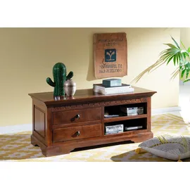 MASSIVMOEBEL24.DE Oxford TV-Board 115x48x50 cm Braun Holz, Massivholz