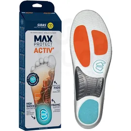 SIDAS Max Protect Activ Einlegesohlen Rot XL