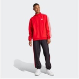 adidas Sportswear Trainingsanzug - rot/schwarz/weiß - XXL