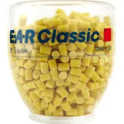 3M EAR CLASSIC Gehörschutzstöpsel, 28 dB, ohne Kordel 1325180100  , 1 Karton = 1 Nachfüll-Dispenser für One-Touch Spender