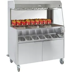 Doppelt beheizte Salz- und Ausgabestation - 1200  CPDSDC1200 Casselin