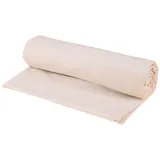 CHUYIX Natürlicher Leinengewebe 150 cm breit *5m Lang Leinen Leinwand Jute Gewebe Jutestoff Für Gardinen Markisenstoffe Sonnenschutzstoffe Bastelarbeiten Leinenstoff Jute Gewebe Jutestoff