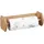 Relaxdays Bambus Papierrollenhalter zur Wandmontage Halter für Küchenrollen, Natur