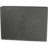 Dehner Fiberglas-Kasten, rechteckig, grau, ca. B118/H85/T26 cm