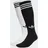 adidas 3-Streifen Kniestrümpfe 2er Pack Schwarz/Weiß 43-45
