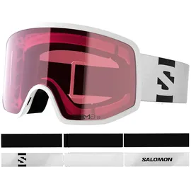 Salomon Sentry Pro S Sigma Schneebrille 2026 white/sigma silver pink