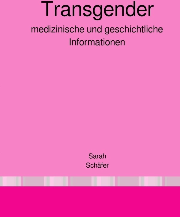 Transgender - Sarah Schäfer  Kartoniert (TB)