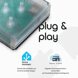 smattex Plug & Play Set Green - Home Assistant Green - Home Assistant vorinstalliert - Sonoff MG24