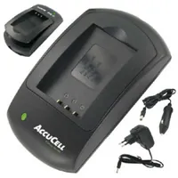 AccuCell Schnell-Ladegerät passend für Sanyo UR-121, UR-124