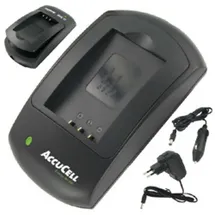 AccuCell Schnell-Ladegerät passend für Sanyo UR-121, UR-124
