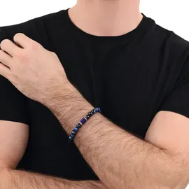 Amor Armband mit Tigerauge Edelstahl goldfarben 2040293 Größe 19 cm