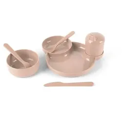 dantoy TINY BIO Kindergeschirr Geschenkset, sandfarben