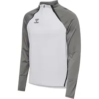 Hummel hmlLEAD 2.0 HALF ZIP 223746-9396 XXXL - white/steel