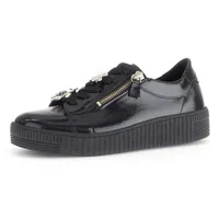 Gabor Damen, Low-Top Sneaker schwarz Freizeit NEU - schwarz, - 42