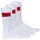 Hugo Rib Label 10267340 Socken 3 Paare White 39-42