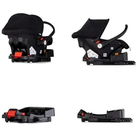 Chipolino Vista i-Size Schwarz + Isofix Basis