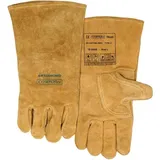 Weldas Schweißerhandschuhe Bucktan Gr.XXL (10,5) gelb Rindspaltleder 5 PA