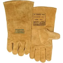 Weldas Schweißerhandschuhe Bucktan Gr.XXL (10,5) gelb Rindspaltleder 5 PA