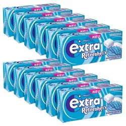 WRIGLEY ́S Extra PROFESSIONAL 12er-Pack Kaugummis »Refreshers PEPPERMINT« 17,9 g türkis