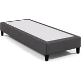 Best For Home Hotelbett Boxspringbett Bettgestell Boxspringgestell 70x200 cm Graphit Boxspring Rahmen ohne Matratze