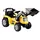 Wisam® Elektroauto für Kinder Baggerlader Traktor Schlepper gelb (ZP1005)