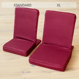 Bodhi MANDIR Bodenstuhl Standard, bordeaux rot No Size