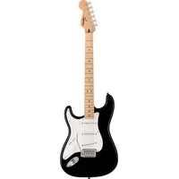 Squier by Fender Sonic Stratocaster, E-Gitarre, Linkshänder, Ahorngriffbrett, Weiße