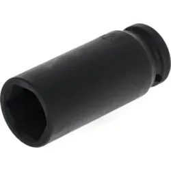 Gedore red Schlagschraubereinsatz, Nuss, 1/2" 12,5 mm Antrieb, 6-kant, SW 23 mm, lang, maschinenbetätigt, Auto/KFZ, R63002315