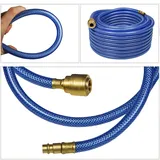 Helo24 Druckschlauch PVC 1/4` 6x11mm Kompressorschlauch Druckluftschlauch 10 Meter