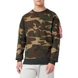 Alpha Industries X-Fit Camo Sweatshirt für Herren Wdl Camo 65