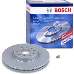Bosch 1x Bremsscheibe belüftet vorne [Hersteller-Nr. 0986479058] für Audi, Cupra, Seat, Skoda, VW