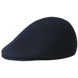 Kangol Schiebermütze warme Flatcap blau XL