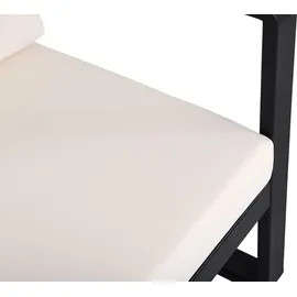 Happy Home Gartenmöbel Lounge-Set mit Sofa & Coffee Table schwarz/beige